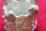 Vintage Porcelain Angel Candle Holder