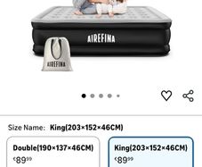 King size self inflating mattress