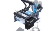 Semi Automatic Wine Tin Cans Jar Round Bottles Sticker Labeling Machine