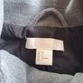 H&M Grey double breasted long jacket Image 4