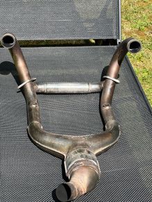 BMW R1200 GS exhaust pipe