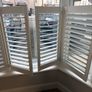 White Shutter Blinds for Bay Window Image 5