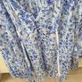 H&M blue blouse uk 8-12 Image 3