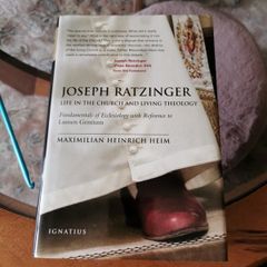 Joseph Ratzinger Life in the Church and living theology