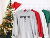 Imposter Hoodie Game Lover Hoodie Among Us Hoodie Among us lover Amoung Gift for Among Us Lover Gamer Hoodie Imposter Gift