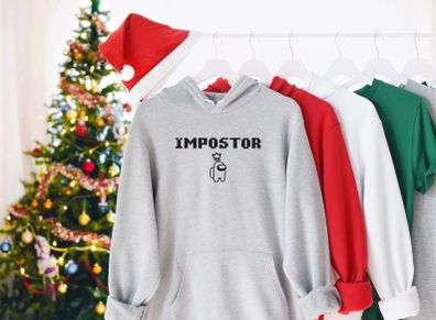 Imposter Hoodie Game Lover Hoodie Among Us Hoodie Among us lover Amoung Gift for Among Us Lover Gamer Hoodie Imposter Gift