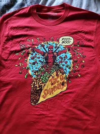 Deadpool Taco Suprise T-shirt