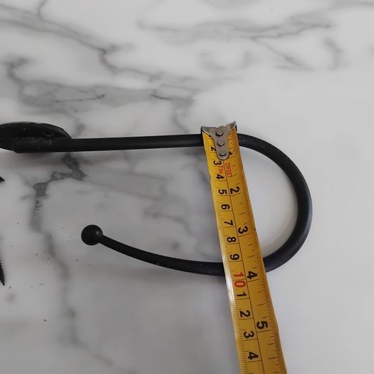 Black Door Handles, Tie Backs and Crome Light Switches