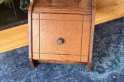 Edwardian Oak Coal Box