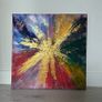 Colour burst abstract painting Image 2