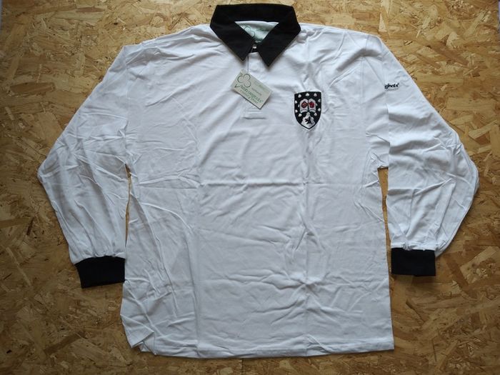 NEW Retro XXL Sligo GAA Jersey Polo Shirt Long Sleeve Longsleeve White BNWT Brand New With Tags Sligeach Connacht GAA Gaelic Football