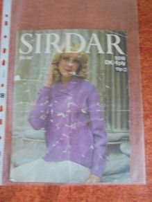 Vintage Sirdar Ladies Knitting Pattern for Sale