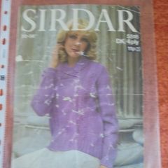 Vintage Sirdar Ladies Knitting Pattern for Sale