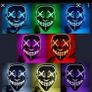 Halloween purge led mask Image 2
