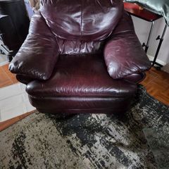 Leather 3 Piece Suite