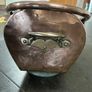 Rare Victorian copper helmet coal scuttle Image 3
