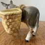 Sylvac Donkey with Cream Baskets 3138 Image 4