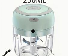 250ml Small Rechargeable Mini Food Processor New.