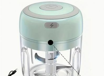 250ml Small Rechargeable Mini Food Processor New.