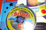 Three children's books with cd