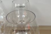 4 Large Shatterproof Gin / Cocktail Glasses