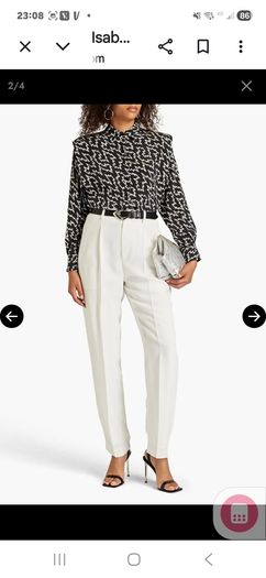 Isabel Marant Mainline silk blouse