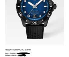 Tissot Seastar Powermatic 80 Automatic 1000 40mm