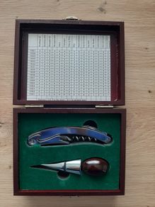 Bottle Opener & Wine Stopper Set