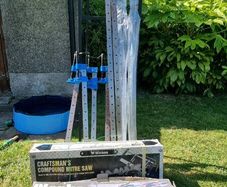 Clamps and mitre saw