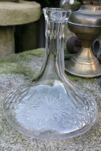 Crystal carafe Claddagh Friendship Loyalty Love