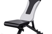 _Adjustable Weight Bench Foldable Home Exercise Gym Workout Bench Incline Decline Flat Bench Press for Full Body Workout