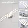 Aluminum LED Ceiling Lamp Ring Light Chandelier Lights Fixture Living Bedroom Image 6