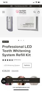 Teeth whitening (spotlight)