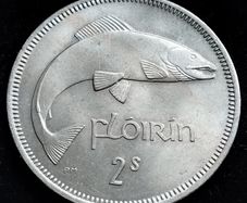 Ireland - 1959 - Florin - Salmon - UNC - KM.15a - [2773]