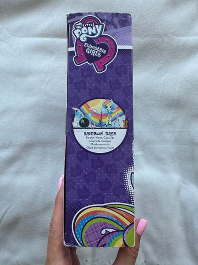 My Little Pony Equestria Girls Minis Rainbow Dash Rockin' Music Class Set Hasbro new Please look at the pictures