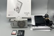 Canon IXUS 175 20MP Digital Camera Silver - Boxed - Full Kit