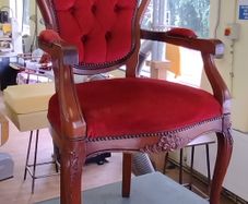 Decorative vintage chair - after restoration