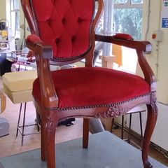 Decorative vintage chair - after restoration