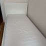 Single bed with mattress Image 2