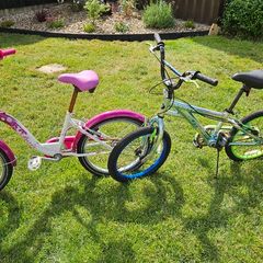 2 kids bicycles