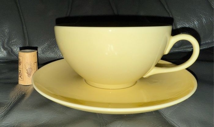 Set of  2 Large Cappuccino Cups & Saucers