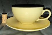 Set of  2 Large Cappuccino Cups &amp; Saucers