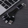 3 in 1 keychain Portable Micro USB Type C Multi Charger Cable For huawei p20 lite honor 9 lite 9i 8 8x7c 7x 7a note 10 8 cabel Image 3