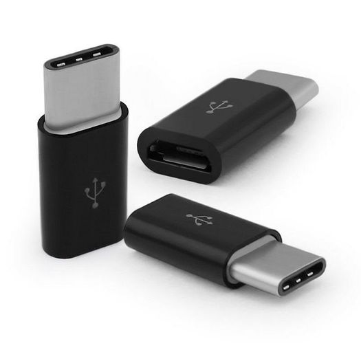 2PCS - [Micro USB (Female) to USB-C (Male) Charger/Sync Convertor/Adapter] (Brand New/Warranty)