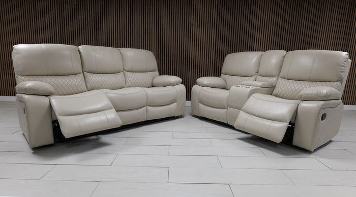 Rita 3+2 Air Leather Recliner Sofa Set