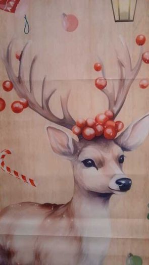 Christmas Hanging Flag