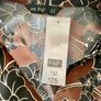 F&F Brown Faux Wrap Dress with Black Flowers- Size 10 Image 4