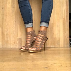 Dune 'Black Sand' Taupe Heels