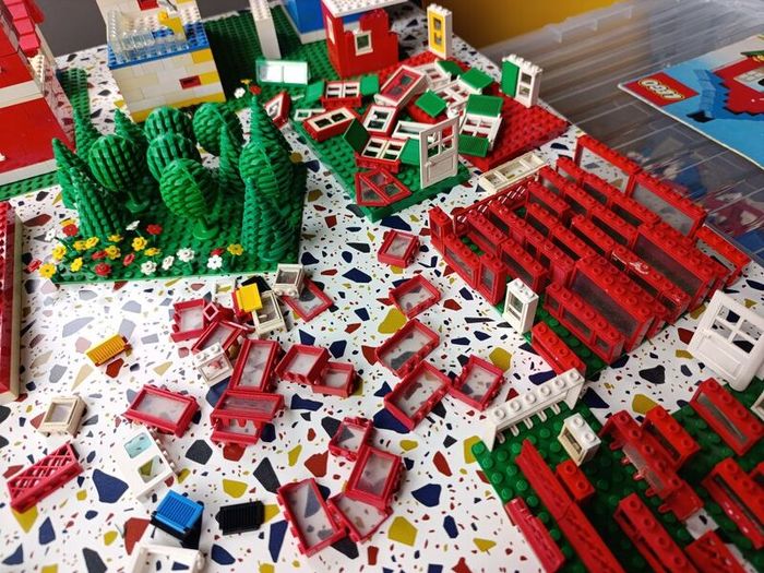 Large Vintage Lego Job Lot Bundle Bulk 70s 80s Rare