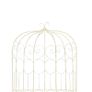 Garden Bench 95 cm Iron Antique White Image 2